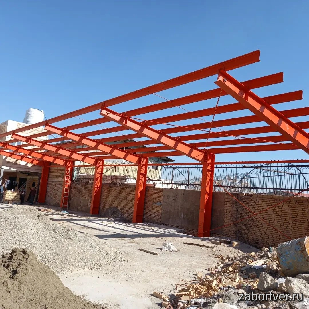 Навес для автомобиля: виды и особенности