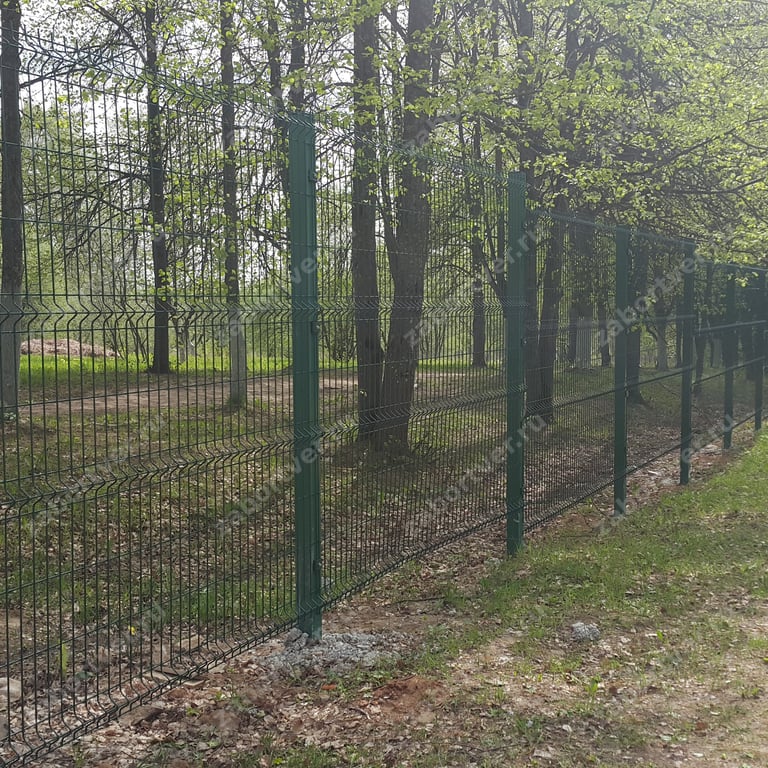 Забор из сварной 3D сетки