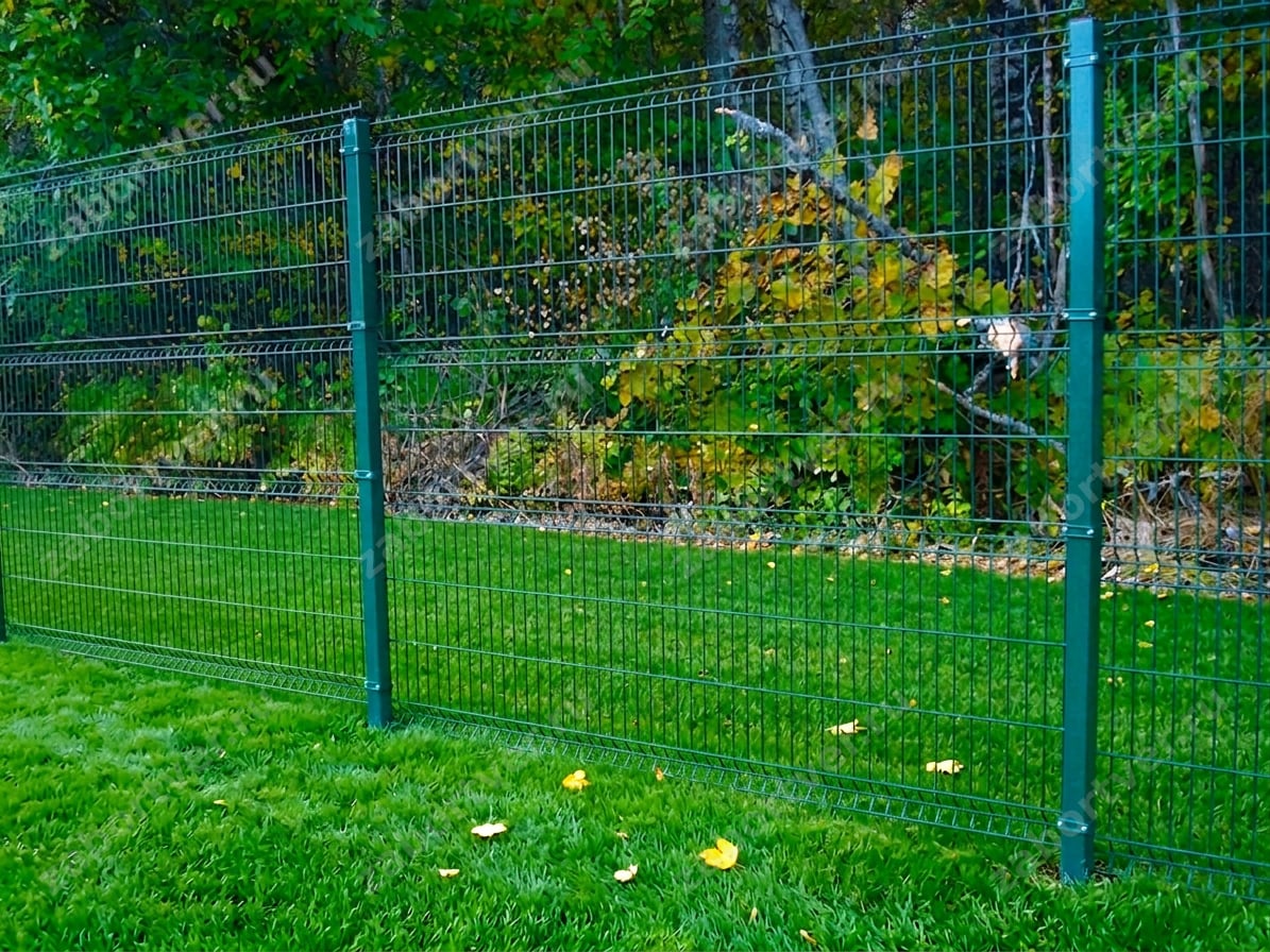 Забор из 3D сетки