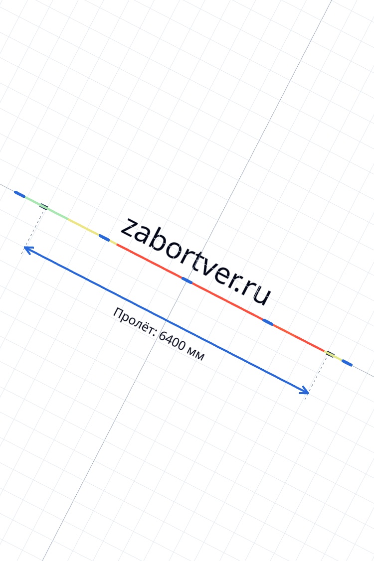 Ферма 6400 мм — расчёт и изготовление в Твери, ZaborTver