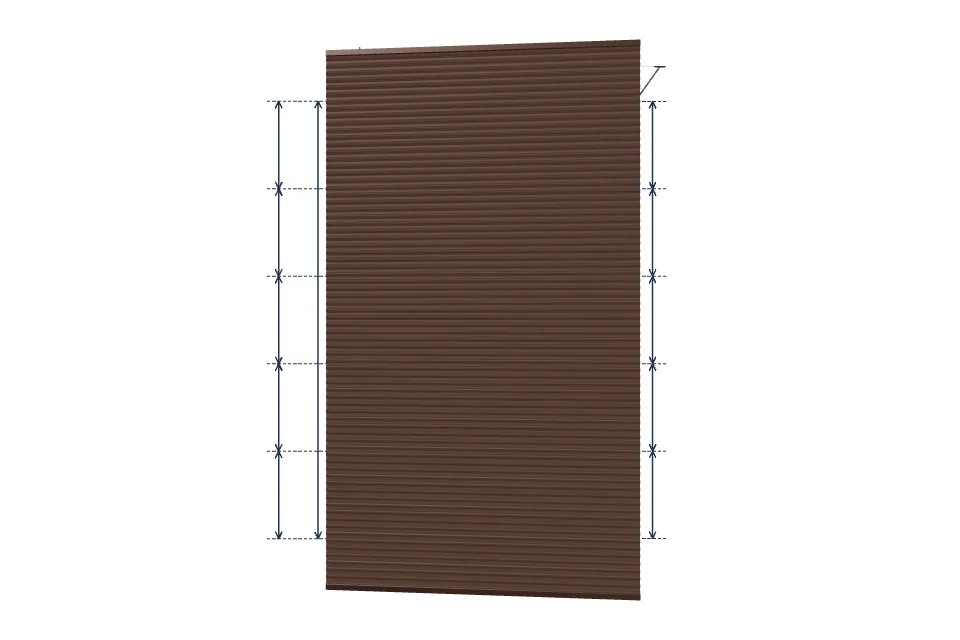 Автомобильный навес 5500×10000 мм — сверху, миниатюра