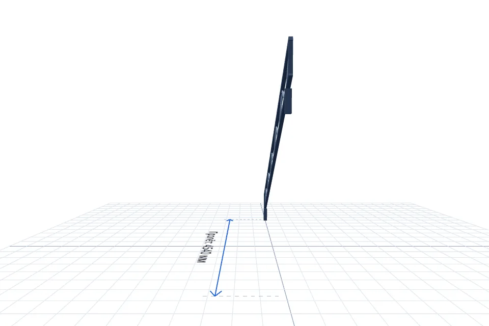 Ферма 4540 мм — расчёт и изготовление в Твери, ZaborTver — сбоку, миниатюра